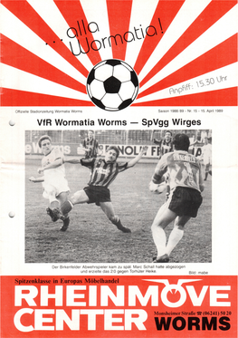 V Vfr Wormatia Worms—Spvgg Wirges