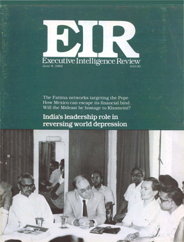 Executive Intelligence Review, Volume 9, Number 22, June 8, 1982