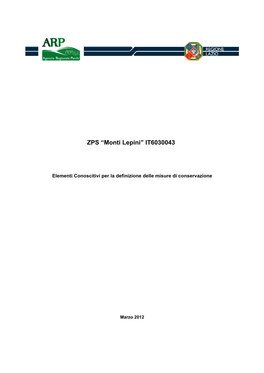ZPS “Monti Lepini” IT6030043