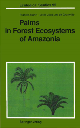 Palms in Forest Ecosystems of Amazonia