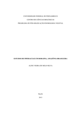 Universidade Federal De Pernambuco