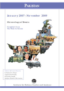 Pakistan Weekly Developments Jan 2007