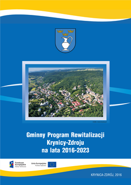 Gminny Program Rewitalizacji Krynicy-Zdroju Na Lata 2016-2023