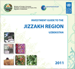 Investment Guide to the Uzbekistan Jizzakh Region Tashkent