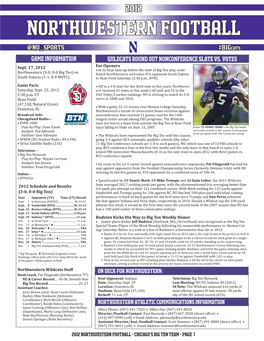 Northwestern Football