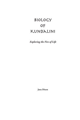 Biology of Kundalini