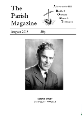 Parish Magazine August 2018 Opens PDF File