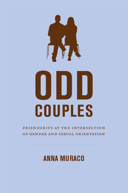 ODD COUPLES Friendships at the Intersection of Gender