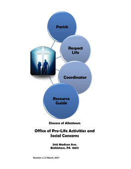 Parish Respect Life Coordinator Resource Guide Office of Pro-Life Activities and Social Concerns