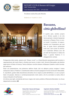 Bassano, Città Ghibellina?