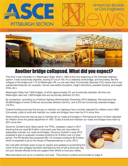 Another Bridge Collapsed. What Did You Expect?