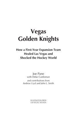 Vegas Golden Knights