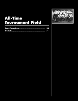 Men's All-Time Tournament Field