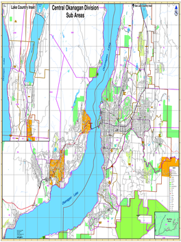 Central Okanagan Digital Map V11-15