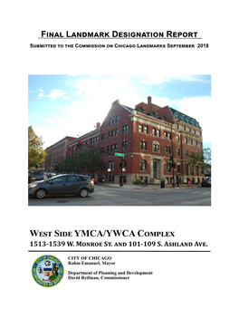 West Side YMCA/YWCA Complex 1513-1539 W