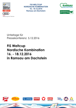 Presseinfo Sport Für PK 2016