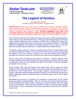 The Legend of Armilus