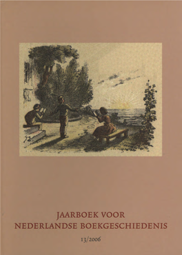 Jaarboek Voor Nederlandse Boekgeschiedenis
