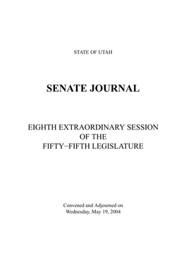 Senate Journal