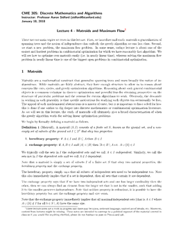 CME 305: Discrete Mathematics and Algorithms Lecture 4