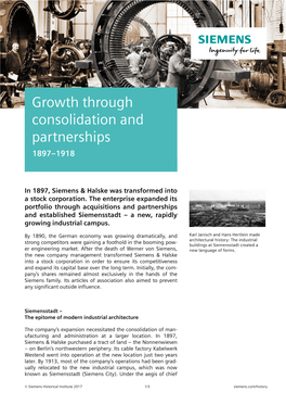 Siemens Company History Phase 3