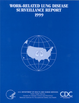 Work-Related Lung Disease Surveillance Report 1999