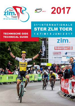 Ster Zlm Toer Technische Gids 1 4 T/M1 8 Juni 2 017 Technical Guide Inhoudsopgave