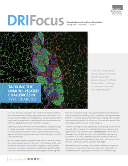 DRI Focus Report (Spring 2017)