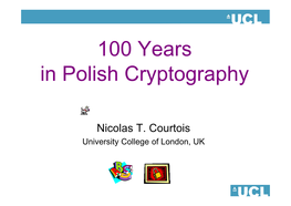 100 Years in Polish Cryptography