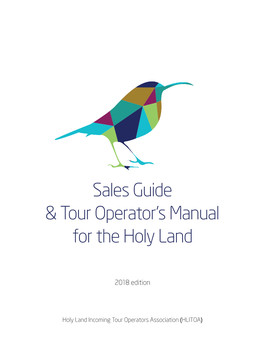 Sales Guide & Tour Operator's Manual for the Holy Land