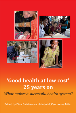 25 Years On: What Makes a Successful Health System?