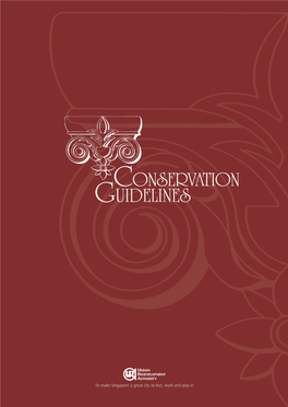 Conservation Guidelines Contents