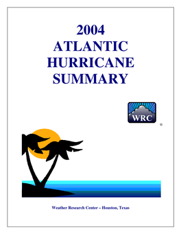 2004 Atlantic Hurricane Summary