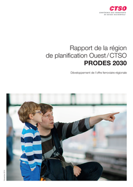 PRODES 2030 Schéma D'offre Région De Planification Suisse Occidentale