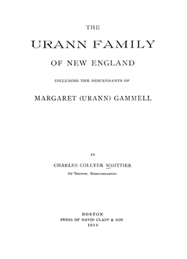 Urann Family