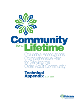 Community for a Lifetime – Technical Appendix