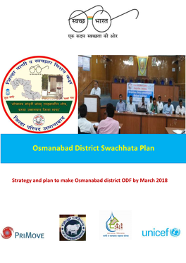 Osmanabad District Swachhata Plan