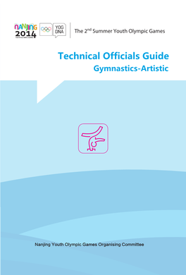 Technical Officials Guide Gymnastics-Artistic
