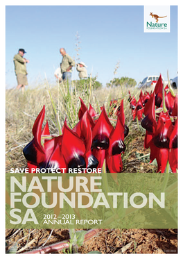 Nature Foundation 2012-2013 Annual Report