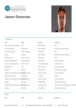 Jason Donovan