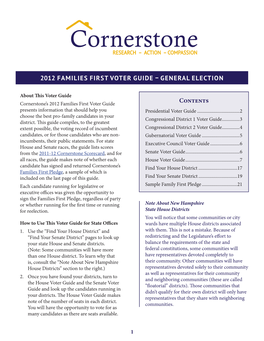 2012 Presidential Voter Guide