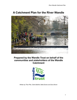 Wandle Catchment Plan