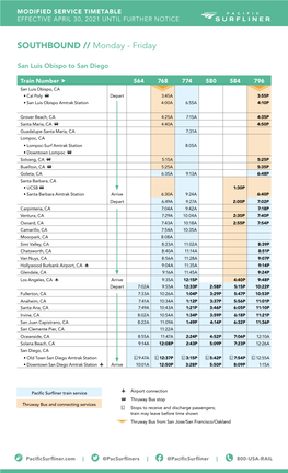 Schedules, and Services Are Subject to Change Without Notice