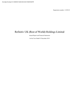 Refinitiv UK (Rest of World) Holdings Limited