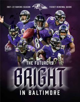 2021-22 Ravens Season Ticket Renewal Guide