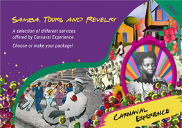 Tarifario Carnaval Experience 2020