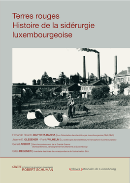 Terres Rouges Histoire De La Sidérurgie Luxembourgeoise