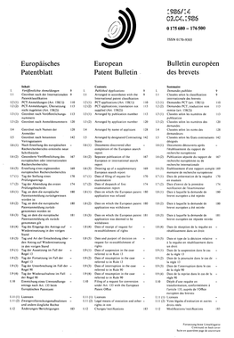 European Patent Bulletin 1986/14