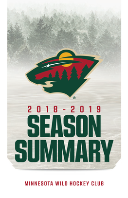 Minnesota Wild Hockey Club Contents