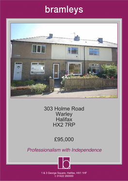 303 Holme Road Warley Halifax HX2 7RP £95,000